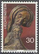 Liechtenstein – M  532 Jul 1970 – Konst – Mor med Barn, 1 kpl **