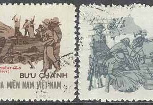 Vietnam Vietcong – M   36-37 Befrielsefrontens stridskraftsförening 10 år, 2 olika