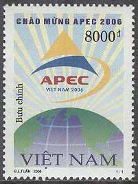 Vietnam – M 3452 Vetenskapligt samarbete APEC, 1 kpl **
