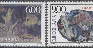 Jugoslavien – M 2878-2879 Europeisk Barnträff – Freda Europa, 2 kpl **