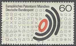 Tyskland – M 1088 Europeiska Patentverket i München, 1 kpl