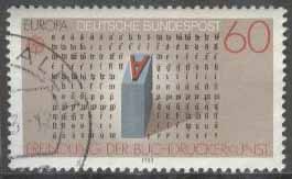 Tyskland – M 1175 Europa CEPT 1983 Storverk, märke