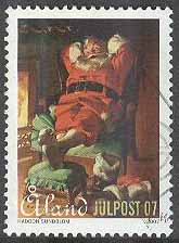 Åland – F  288 Julfrimärke 2007 – Jultomte, 1 kpl