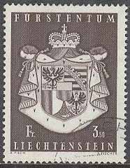 Liechtenstein – M  506 Stora Statsvapnet, 1 kpl stpl