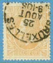 Belgien – M   30 A Kung Leopold II, 30 C stpl
