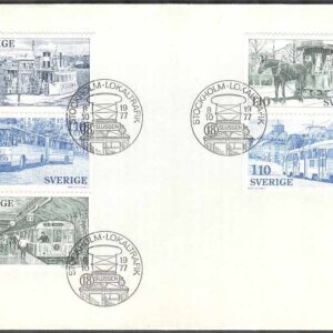 Sverige – FDC 1977-02-02 – Norden IV. Miljövård – Näckrosor, 2 kpl