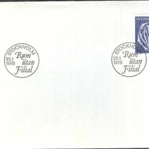 Sverige – FDC 1978-01-25 – Rum utan filial, 1 kpl