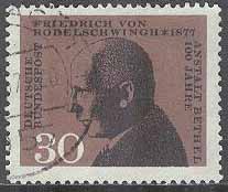 Tyskland – M  537 Sjukvården i Bielefeld 100 år – F von Bodelschwingh, 1 kpl
