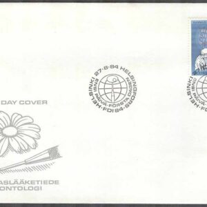 Finland – FDC 1984-08-27 – Odontologi, 1 kpl 1