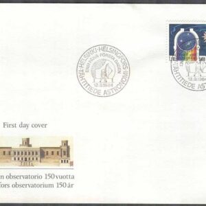 Finland – FDC 1984-09-12 – Astronomi, 1 kpl Vinjett 1