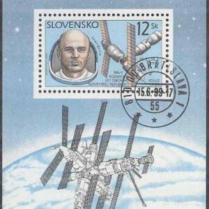 Slovakien – M BL  12 Rymd – Ivan Bella – 1:a Slovaken i Rymden 1999, Block