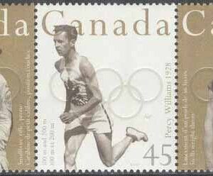 Kanada – M 1577-1581 OS i Atlanta 1996 Medaljörer – OS 100 år, 5-strip kpl **