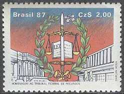 Brasilien – M 2216 Appellations domstolen 40 år – Byggnader, 1 kpl **