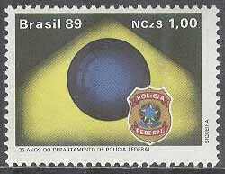 Brasilien – M 2330 Polisen 25 år – Polisemblem, 1 kpl **