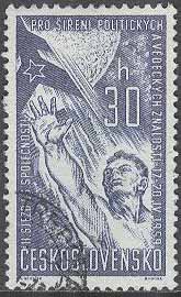 Tjeckoslovakien – M 1132 Kongress för Politik & Kultur, 1 kpl