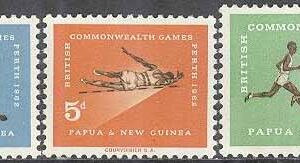 Papua Nya Guinea – M   46-48 Sport – Commonwealth spelen 1962, 3 kpl **
