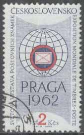 Tjeckoslovakien – M 1251 Internat Frimärksutställning PRAGA 1962 I, 1 kpl