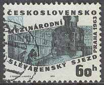 Tjeckoslovakien – M 1422 Världskongress för Bruksarbetare 1963, 1 kpl