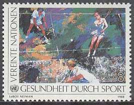 FN Wien – M   86 Sundhet genom Sport – Tennis, märke **