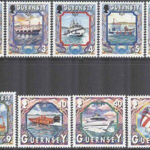 Guernsey – M  819-831 Fartyg bla Räddningsbåten Flying Christine III, 13 av 14 **