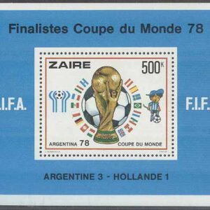 Zaire – M BL  19 VM i Fotboll i Argentina 1978, Block **
