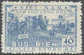 Vietnam – M Tj    6 Jordbruksreform – Tjänstefrimärke, märke