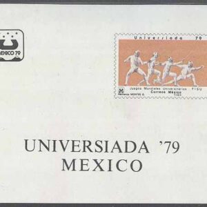 Mexiko – M BL  24 Sport – Universiaden i Mexiko City 1979 II, Block **