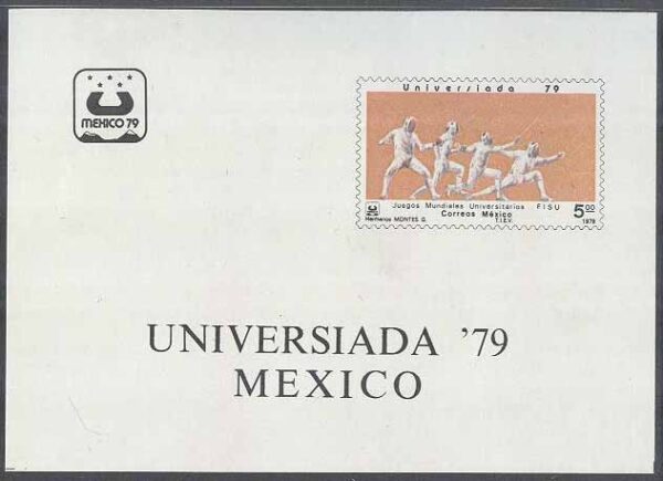Mexiko - M BL  24 Sport - Universiaden i Mexiko City 1979 II, Block **