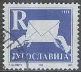 Jugoslavien – M 2607 IA Brev – Utan valör, 1 kpl