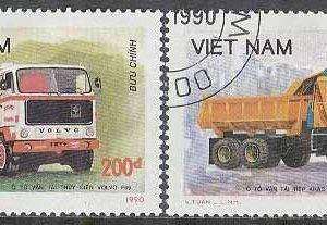 Vietnam – M 2131-2134 Lastbilar bla Tatra 915 S 1, 4 olika