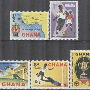 Ghana – M   63-67 Fotboll – Västafrikanska Mästerskapen, 5 kpl **