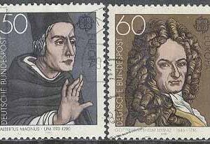 Tyskland – M 1049-1050 Europa CEPT 1980 Berömdheter, 2 kpl