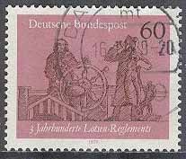 Tyskland – M 1022 Fartyg – Lotsreglementet 300 år, 1 kpl