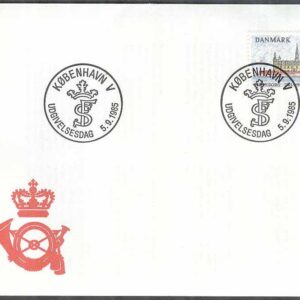 Danmark – FDC 1985-09-05 – Kronoborgs slott 400 år, 1 kpl Vinjett 1