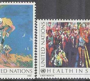 FN New York – M  551-552 Sundhet genom Sport – Cykel & Maraton, 2 kpl **