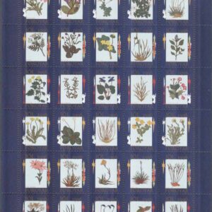Färöarna – Julmärken 1996 – Blommor, ark kpl **