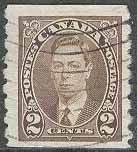 Kanada – M  197 D Kung Georg VI, 2 C stpl