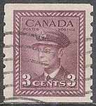 Kanada – M  219 C Kung Georg VI, 3 C stpl