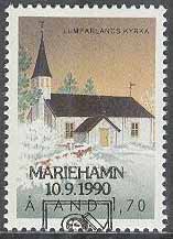 Åland – F   43 Lumparlands kyrka, 1 kpl
