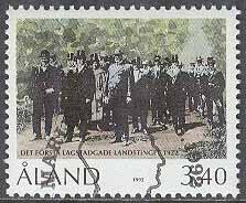 Åland – F   63 Första lagliga landstinget 70 år, 1 kpl