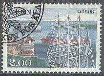 Åland – F    7 Sjöfart – Barken Pommern i Mariehamn, 1 kpl