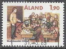 Åland – F   36 Skolväsendet 350 år, 1 kpl