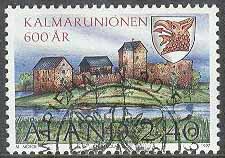 Åland – F  129 Kalmarunionen 600 år, 1 kpl