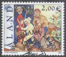 Åland – F  201 Tjugondag Knut, 1 kpl