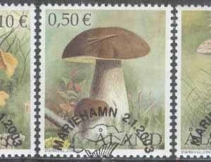 Åland – F  214-216 Svampar bla Karl Johan, 3 kpl