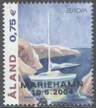 Åland – F  235 Europa 2004 – Fritid, 1 kpl stpl