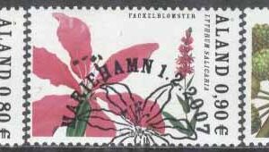 Åland – F  274-276 Strandblommor, 3 kpl