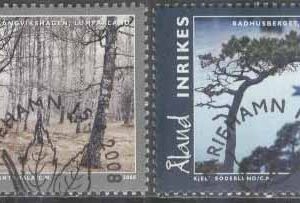 Åland – F  292-293 Naturmiljöer från Åland VI, 2 kpl