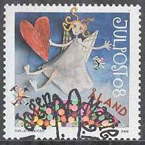 Åland – F  302 Julfrimärke 2008 – Ängel, 1 kpl
