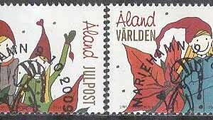 Åland – F  319-320 Julfrimärken 2009 – Tomtebarn, 2 kpl